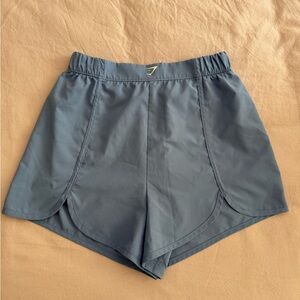 Light Blue Gymshark Running Shorts